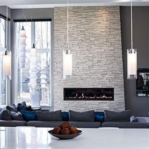 25 Interior Stone Fireplace Designs Diseño De Chimenea Chimeneas