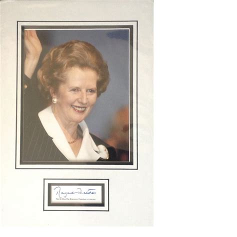 sold price margaret thatcher signed autograph display high quality professionally mounted