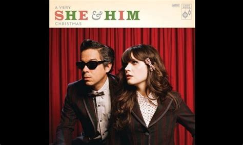 Christmas Album Of The Week Were Still Enjoying A Very She And Him Christmas