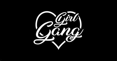 girl gang girl gang sticker teepublic