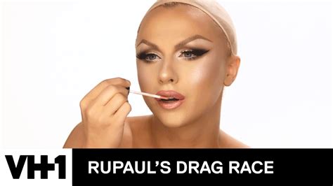 Drag Makeup Tutorial Farrah Moans Hurried Hotness Rupauls Drag Race Season 9 Now On Vh1