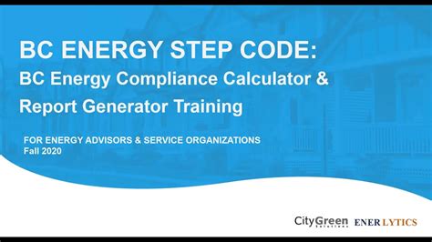 Part 9 Energy Compliance Calculator And Report Generator Training Video