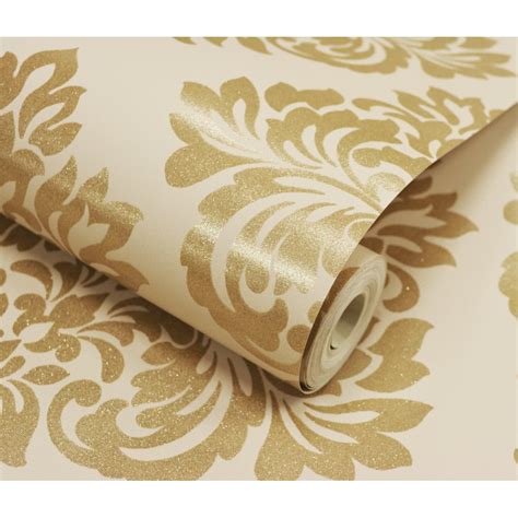 Cream Gold Wallpaper Designs