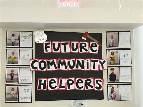 Community Helpers Interactive Bulletin Board Preschoo