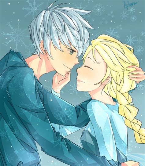 He doesn't see her for several years, until he meets her, now as the queen. I'm Not Alone - Elsa & Jack Frost Fan Art (36720651) - Fanpop