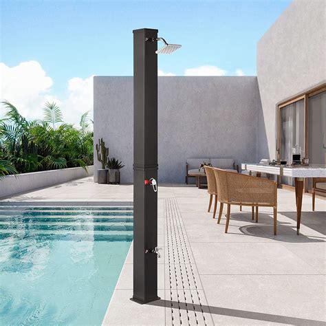 Luxi Outdoor Shower 40l Outdoor Solar Shower Portable Poolside Outdoor