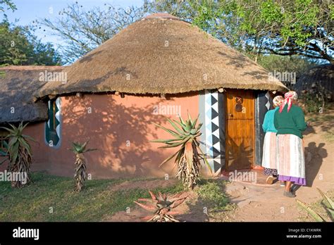 South Africa Kwazulu Natal Province The Simunye Zulu Village Where
