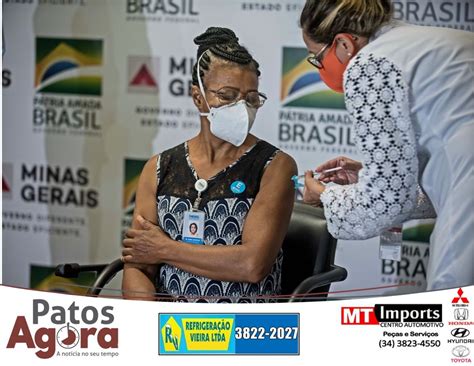 Dia nacional é celebrado com ampliação de diagnóstico. Maria Bom Sucesso é a primeira a ser imunizada contra a ...
