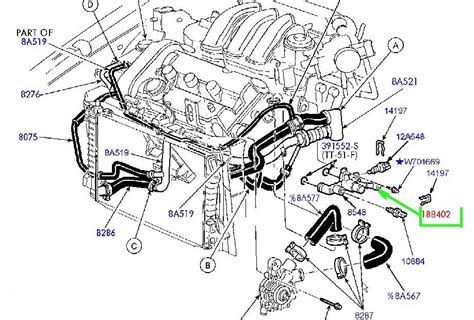 Ford Taurus Cooling System Diagram