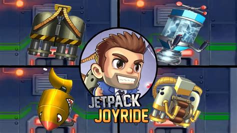 Jetpack Joyride Barry Steakfries All Jetpack And Effects Youtube