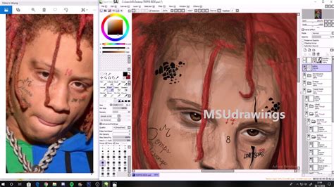 The Trippie Redd Dragon Drawing Msudrawings Youtube