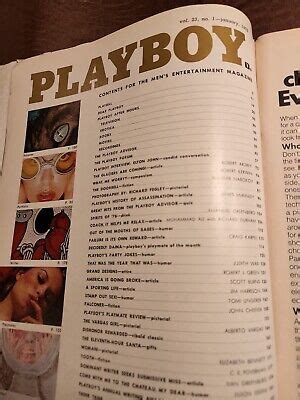 Playboy Magazine January Playmate Daina House Birthday Present Picclick Uk