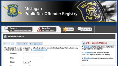 Michigan Lawmakers Consider Overhaul Of Sex Registry Law