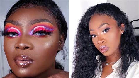 Makeup Tutorial For Black Women Makeup Tutorial Compilation YouTube