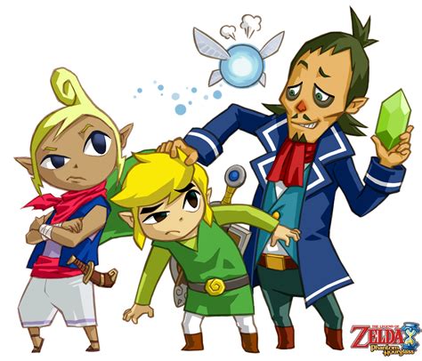 The Legend Of Zelda Phantom Hourglass Main Cast By Legend Tony980 On