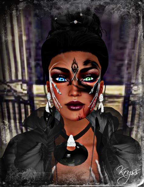 MaDMoiZeL KRySS Free styling: Halloween Theme: Black is beautiful