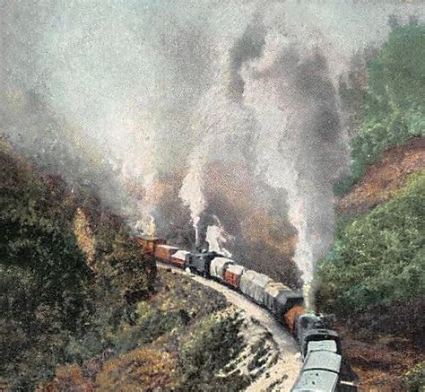 Transpress Nz Hard Working Fell Engines With A Mixed Train Climb The