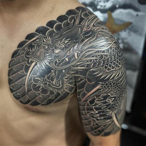 Dragon Tattoo Circle Dragon Tattoo Full Sleeve Dragon Tattoo Chest