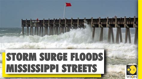 Storm Cristobal Hits Louisiana Coast World News Wion News Youtube
