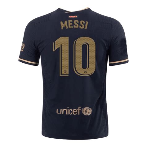Barcelona Jersey Lionel Messi 10 Away Soccer Jersey 202021