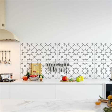 Kitchen Backsplash Decor Fez Pattern Tiles