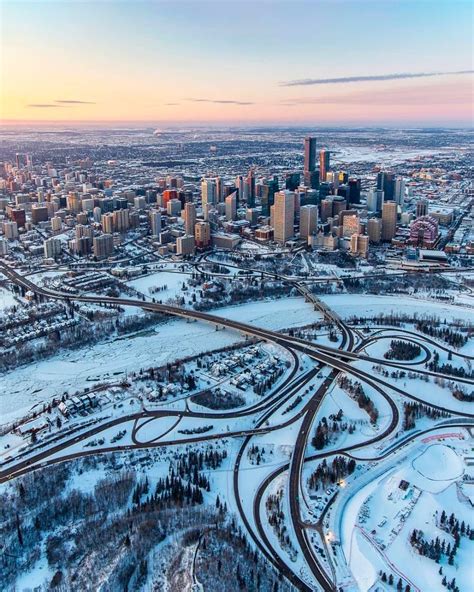 🇨🇦 Aerial View Edmonton Alberta By Dan Schykulski Photography