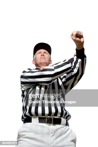Referee Signaling Personal Foul High Res Stock Photo Getty Images