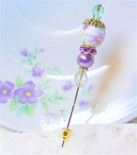 Jewelry Pins Beaded Jewelry Love Stick Hijab Pins Antique Hats