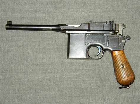 Pistola Mauser C96 Cal763 Mauser Cat3092