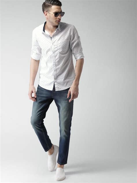 20 Stylish Men Photoshoot Poses With White Shirt Combination