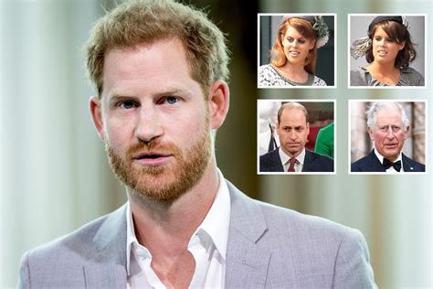 prince harry contacts william charles beatrice and eugenie to park