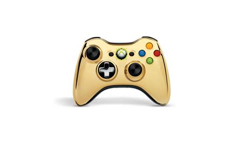 Xbox 360 Gold Chrome Series Wireless Controller Groupon