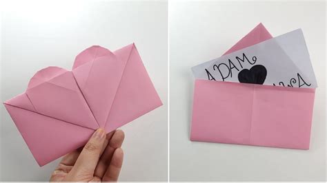 How To Make Envelope Paper Origami Cara Melipat Sampul Surat A4