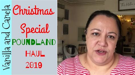 Poundland Shopping Haul Christmas Special 2019 Youtube