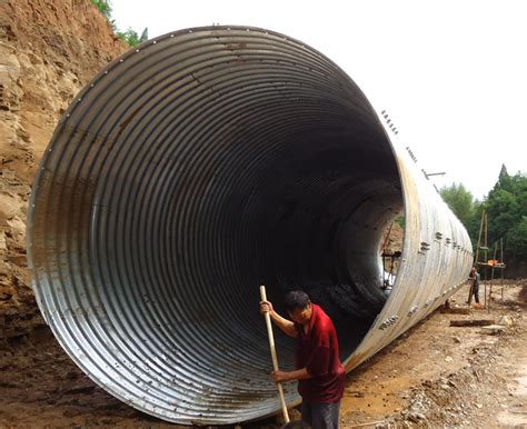 Corrugated Steel Culvert Pipe For Sale In China
