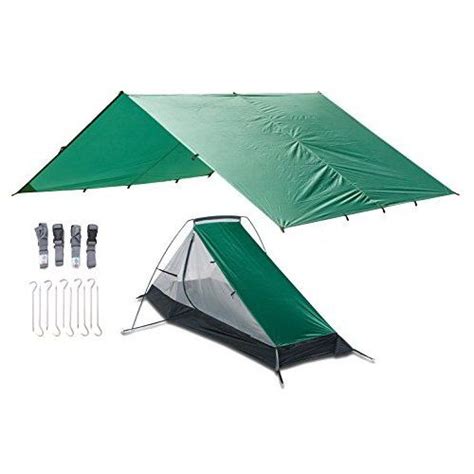 Aqua Quest West Coast Bivy Combo 100 Waterproof Camping Shelter Kit Ultra Light Tarp 10x13