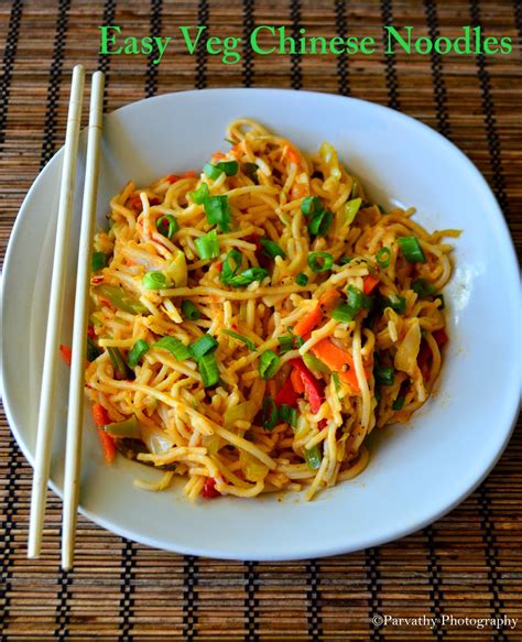 Parus Kitchen Restaurant Style Chinese Noodle Recipe Indo Chinese Noodle Recipe Easy Veg