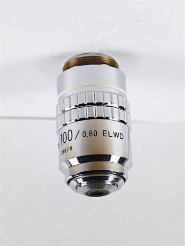 Nikon M Plan 100x Elwd Dry 210 Tl Metallurgical Microscope Objective Ebay