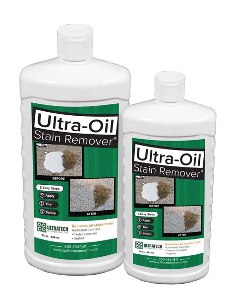 Oil Stain Remover 16 Oz 8 Count Case E Environmental Solutions