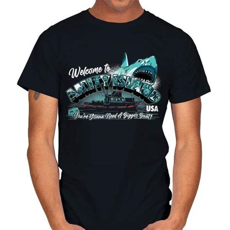 Welcome To Amity Island Jaws T Shirt The Shirt List