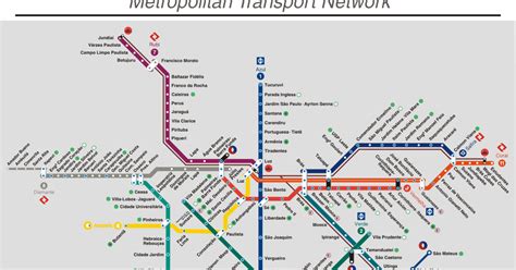 transurbpass mapa esquemático do transporte sobre trilhos na região metropolitana de são paulo