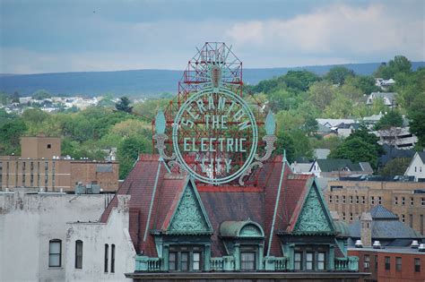 Electric City The Restored Electric City Sign In Scranton