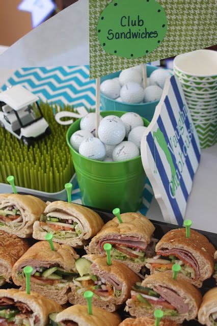 This special occasion deserves memorable party favors. Golf Themed Birthday Party | Golf birthday party, Golf ...