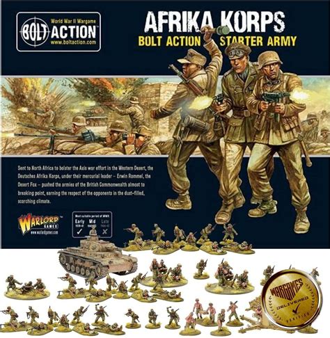 Warlord Games Bolt Action Miniatures Afrika Korps Starter Set
