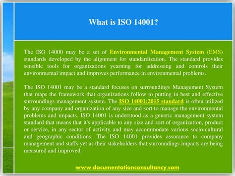 Ppt Overview Of Iso 14001 Environment Management System Powerpoint