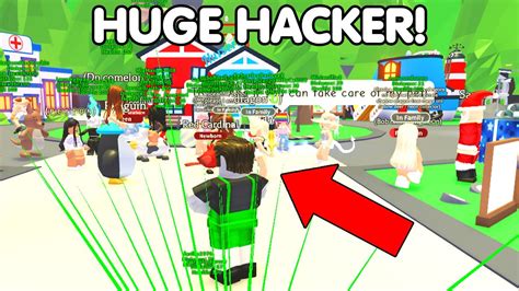 THIS HACKER HACKED ADOPT ME ITS A REAL HACKER Roblox YouTube