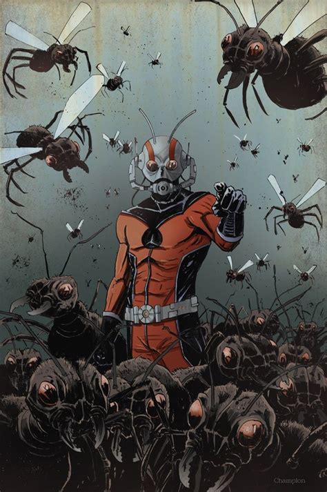 Comic Book Artwork • Ant Man By Tyler Champion Marvel Comics Art