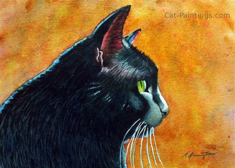Black Cat Paintings