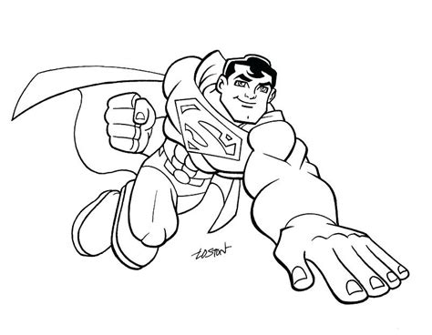 Dc Super Friends Coloring Pages At Free Printable