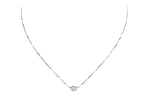 forevermark tribute collection oval diamond necklace orin jewelers northville mi
